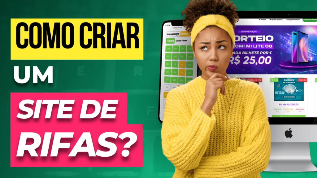 Como usar um site de rifas